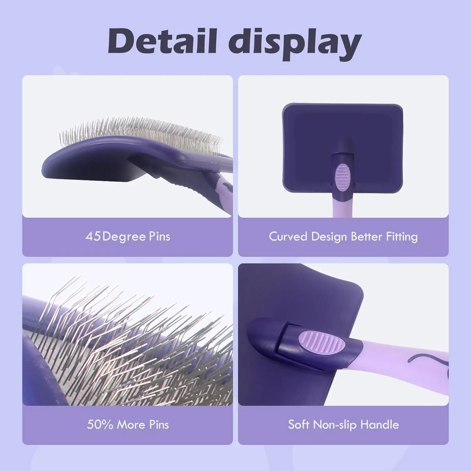 Dog Dematting and Detangling Brush