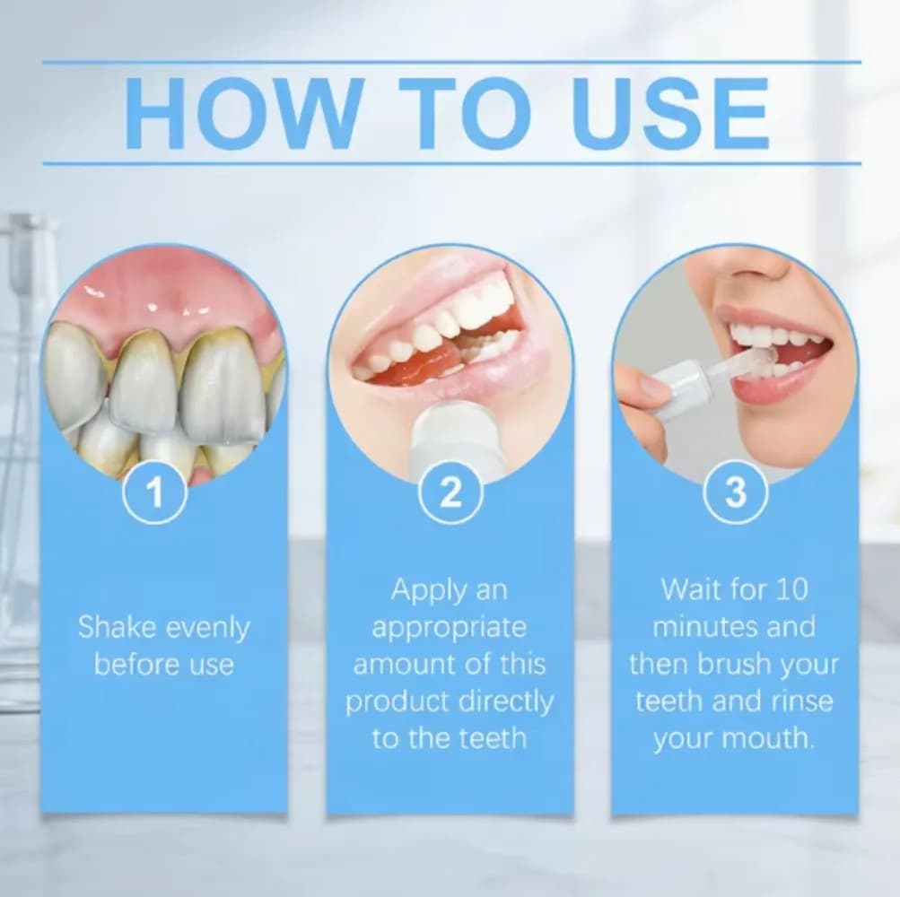 Oral Care Serum Deep Cleaning Plaque & Stain Remover
