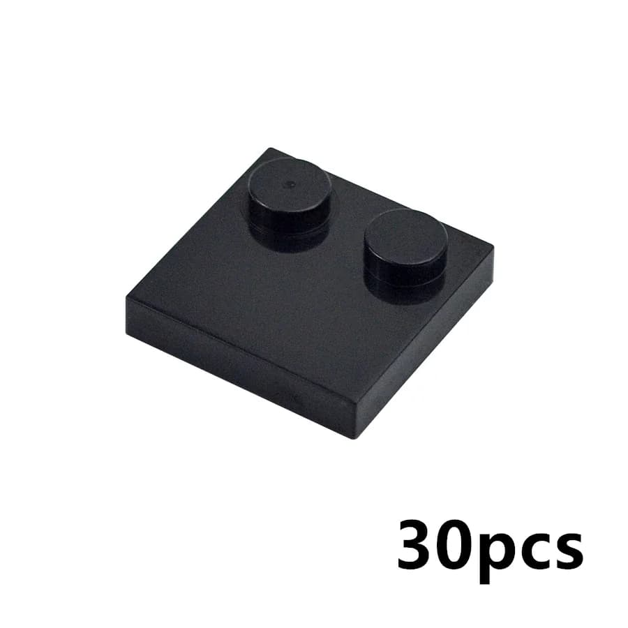 Building Block Plastic Tiles 2x2 Pieces