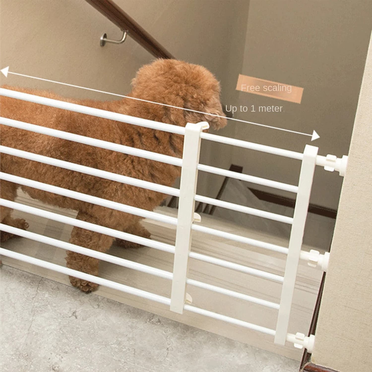 Indoor Pet Barrier Gate for Dogs and Cats