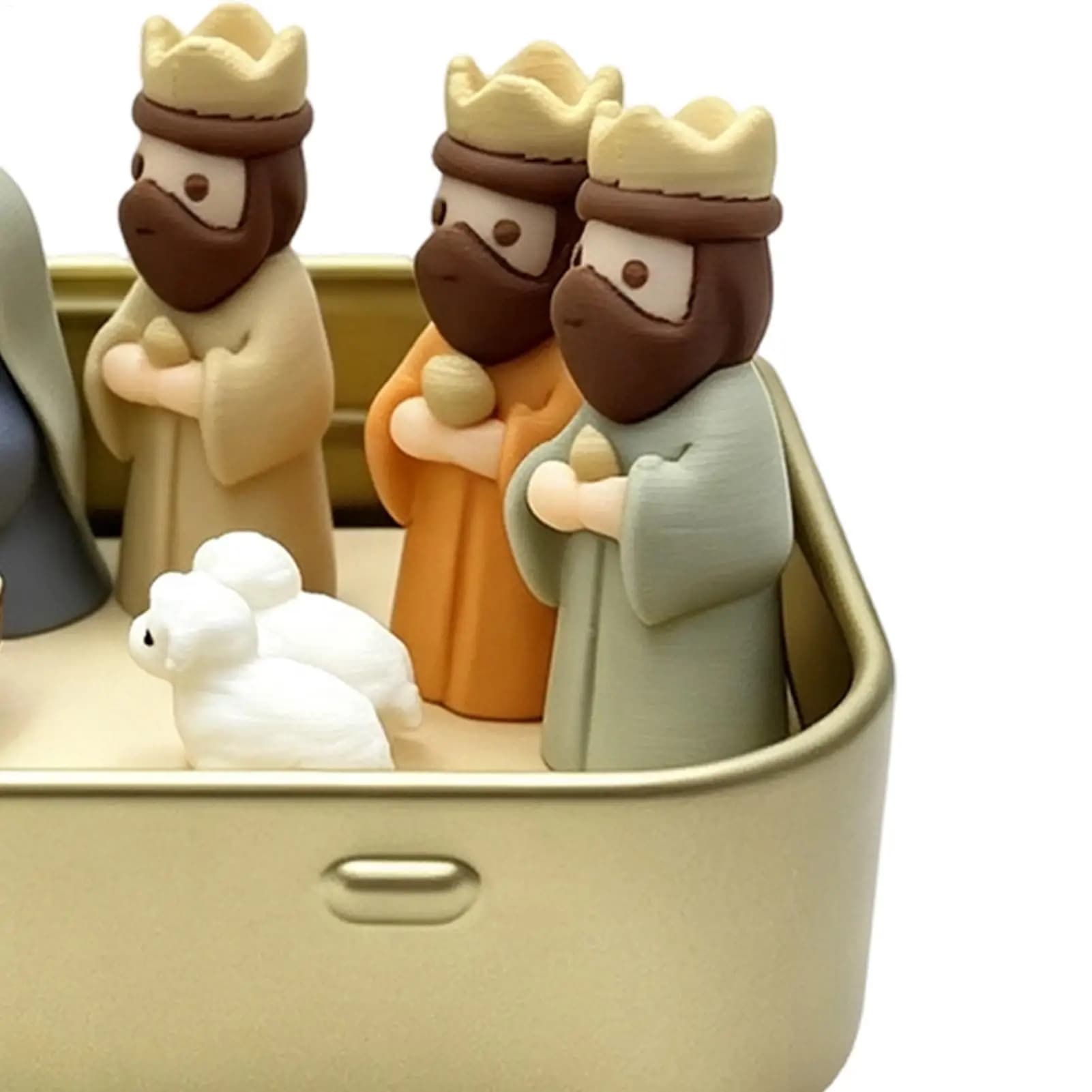 Pocket Nativity Set with Metal Tin Box