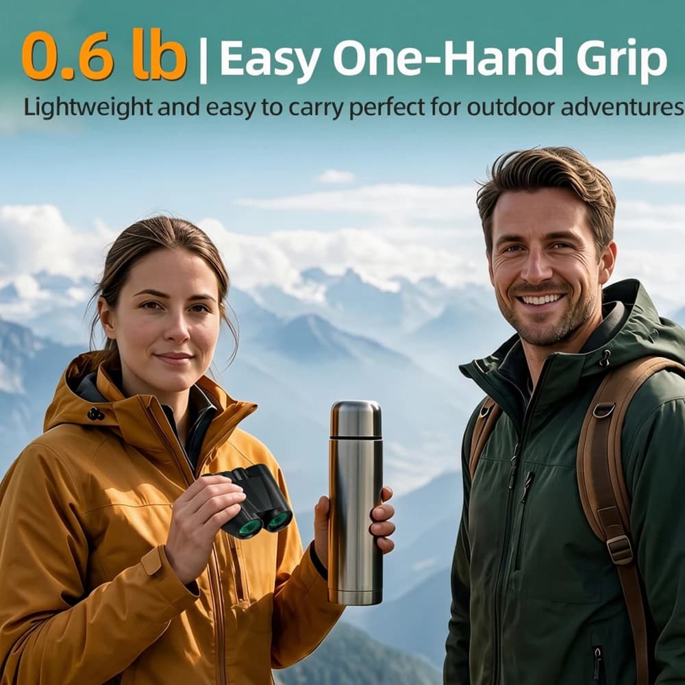 12x25 Binoculars for Adults and Kids