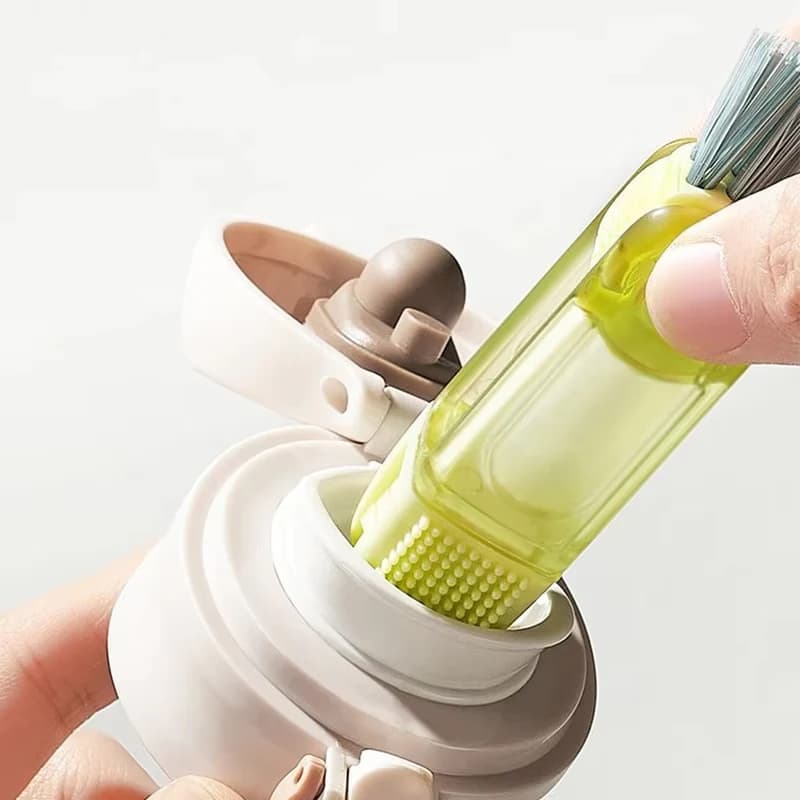 Multifunctional Cleaning Brush Set with Bottle Cleaner