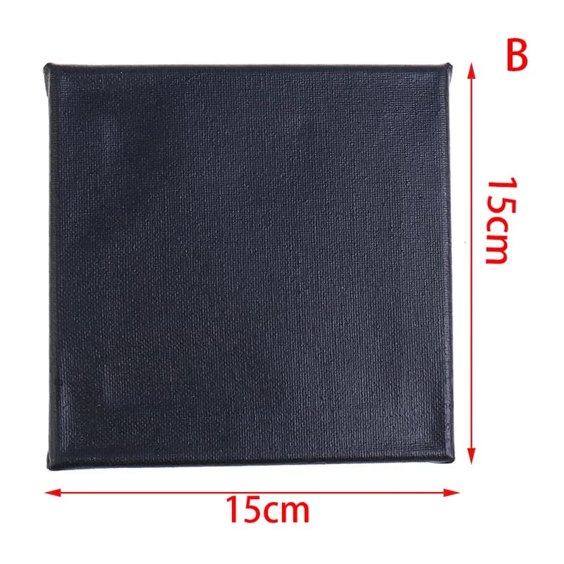 Primed Square Canvas Board with Wooden Frame