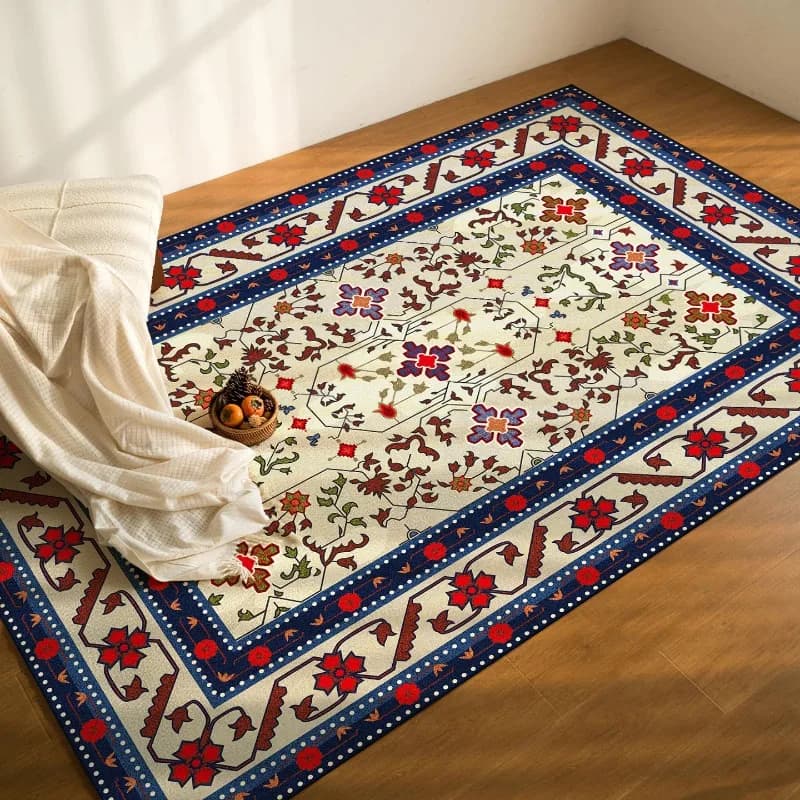 Living Room Bedroom Carpet Large Bohemian Area Rugs Iranian Style Machine Washable Persian Morocco Custom Rugs