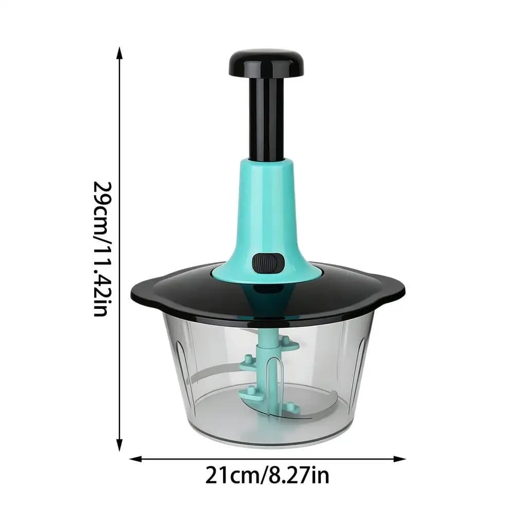 Manual Food Processor Chopper 2L