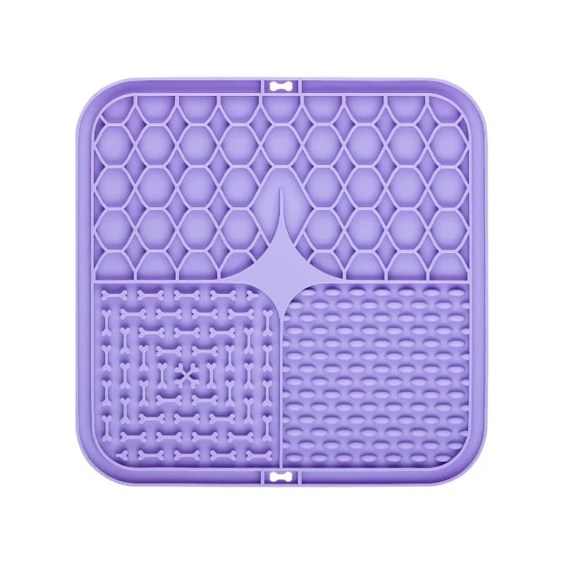Pet Lick Silicone Mat Dogs Pet Slow Food Plate for Dog Bathing Distraction Silicone Dog Sucker Food Training Dog Feeder Supplies