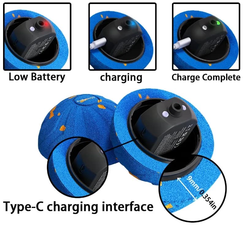 Dog toy ball, randomly moving bouncing and rotating functions, made of E-TPU material dog toys dogs accessoires