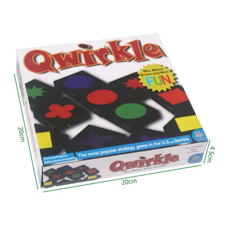 Hot Children's Educational Toys Qwirkle Wooden Chess Parent-child Interactive Games Kids Adult Hobbies Gifts Learning Toys Play