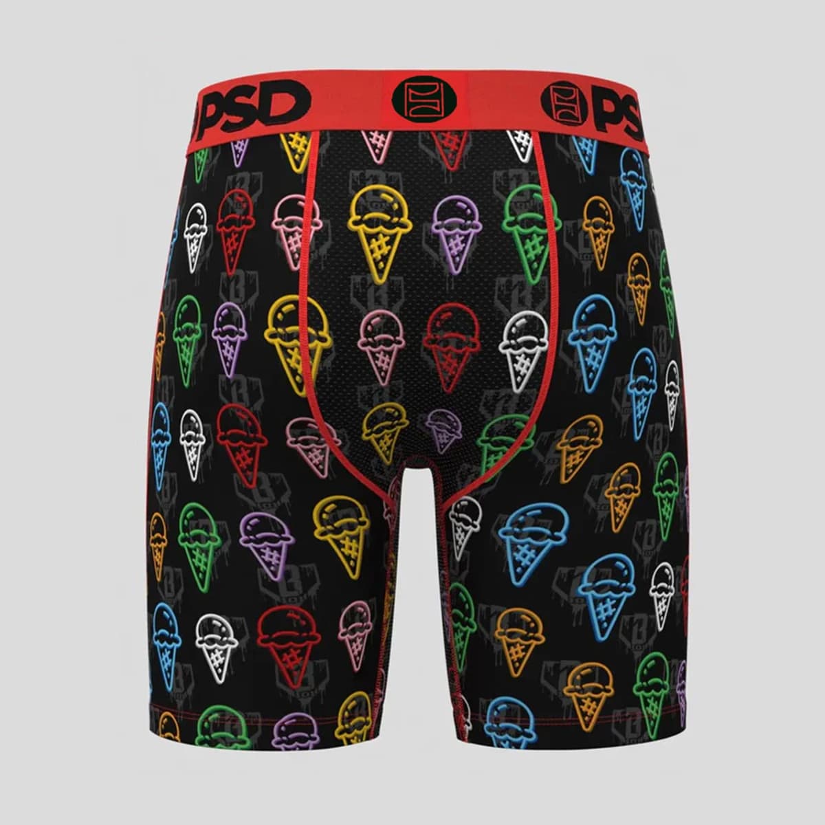 Men's Cartoon Basketball Shorts Mid-Waist