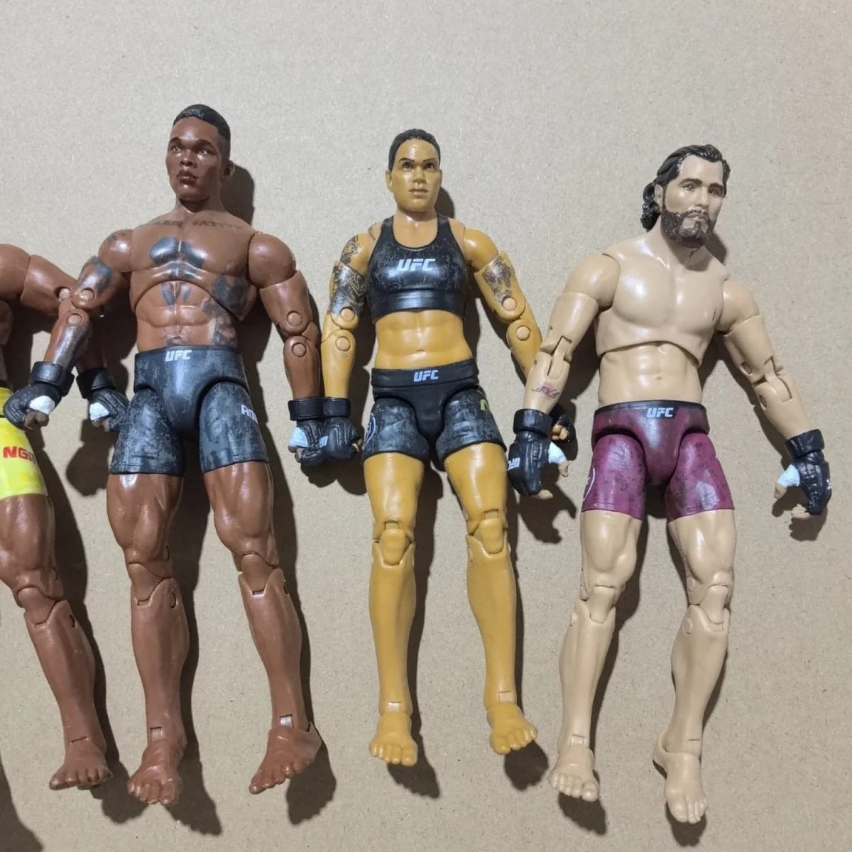 Wrestling Action Figure With Movable Joints