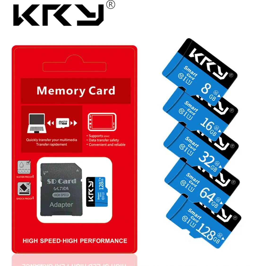 Micro SD Card 128GB Class 10 Memory Card
