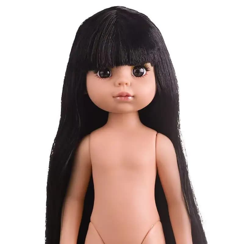 12 Inch Articulated Girl Doll with Hair and Eyes