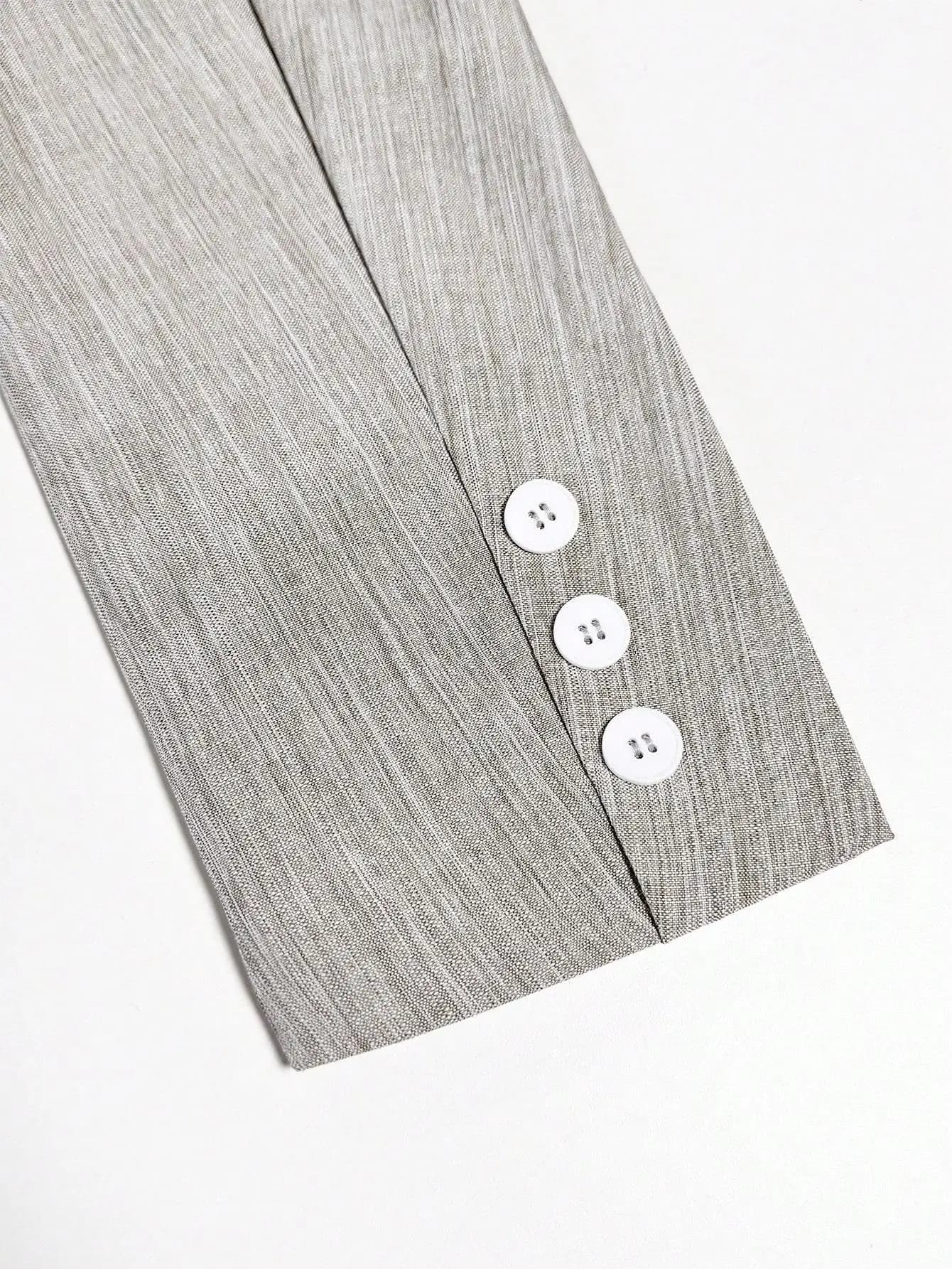 Men's Slim Fit Summer Business Suit Set