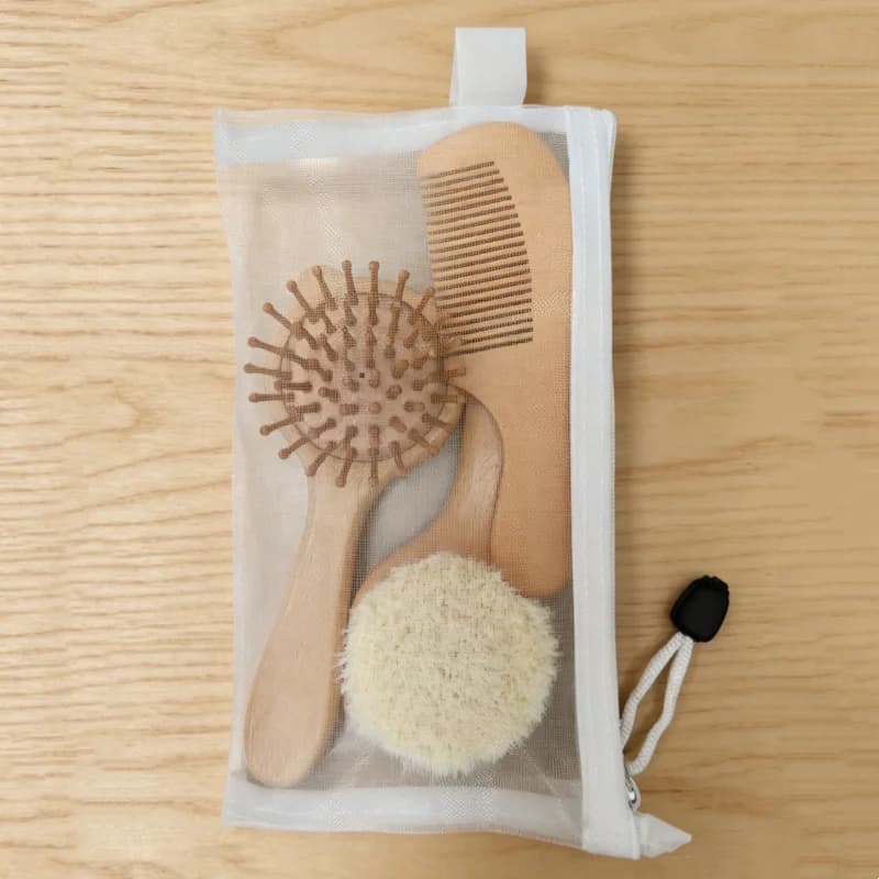 Baby Care Set with Scalp Brush and Nail Tools