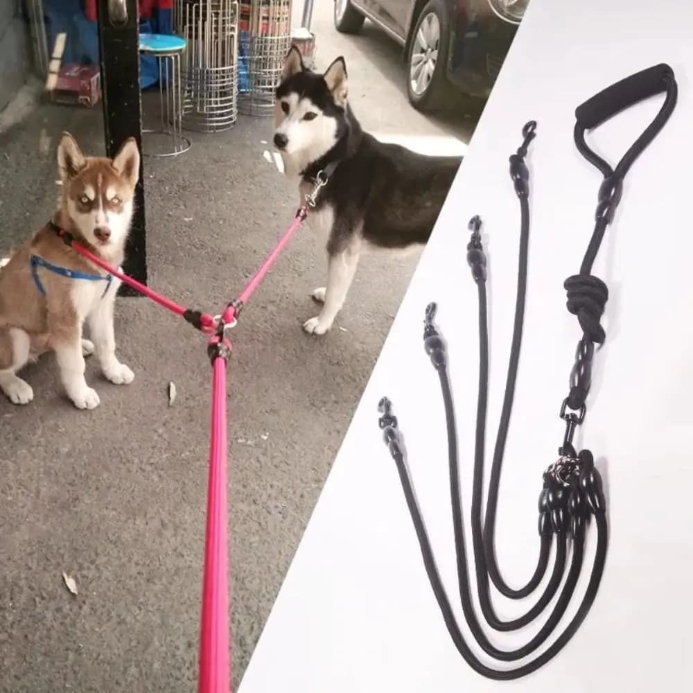 Two Way Dog Leash Coupler