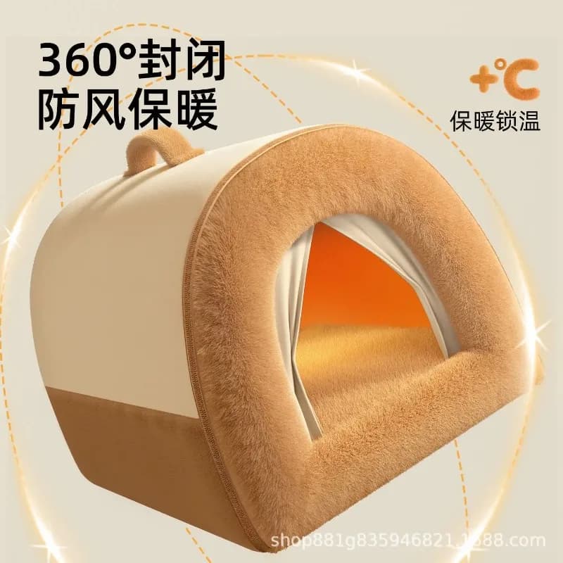 Medium Enclosed All-Season Dog House