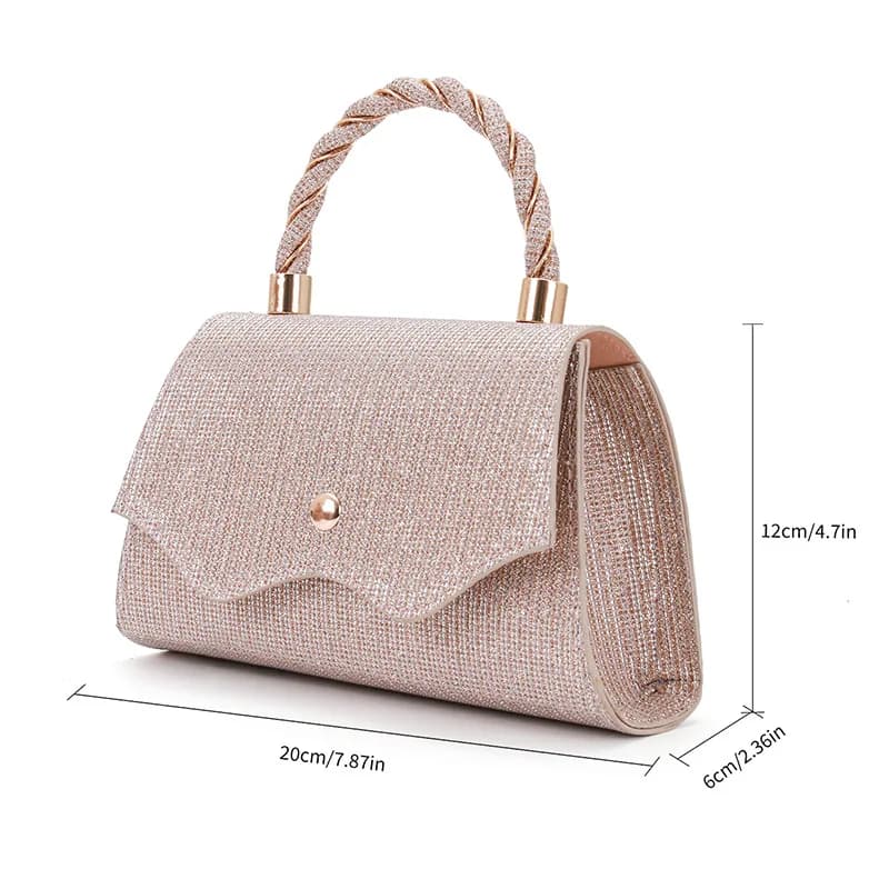 Handbag, Fashionable Makeup Handbag, Single-shoulder Crossbody Bag, Wedding Bridesmaid, Party and Dinner Bag Purses Handbags