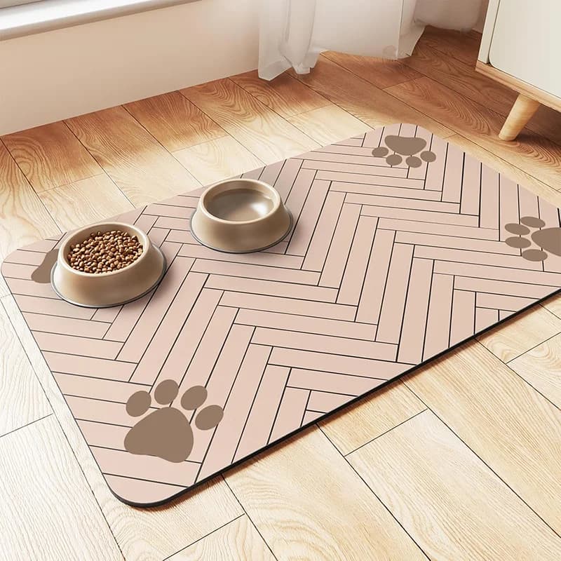 Pet Placemat Waterproof Dog and Cat Bowl Mat