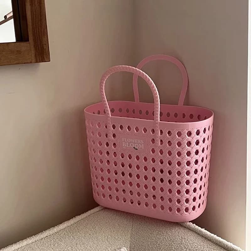 Handheld Bathroom Storage Basket