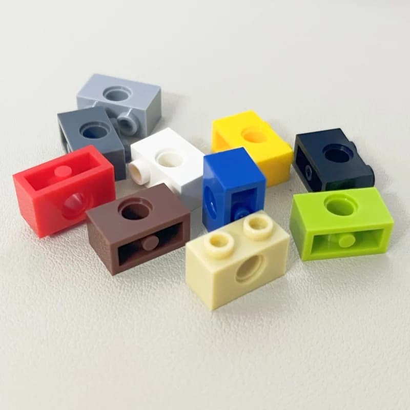 1x2 Brick with Hole Building Block