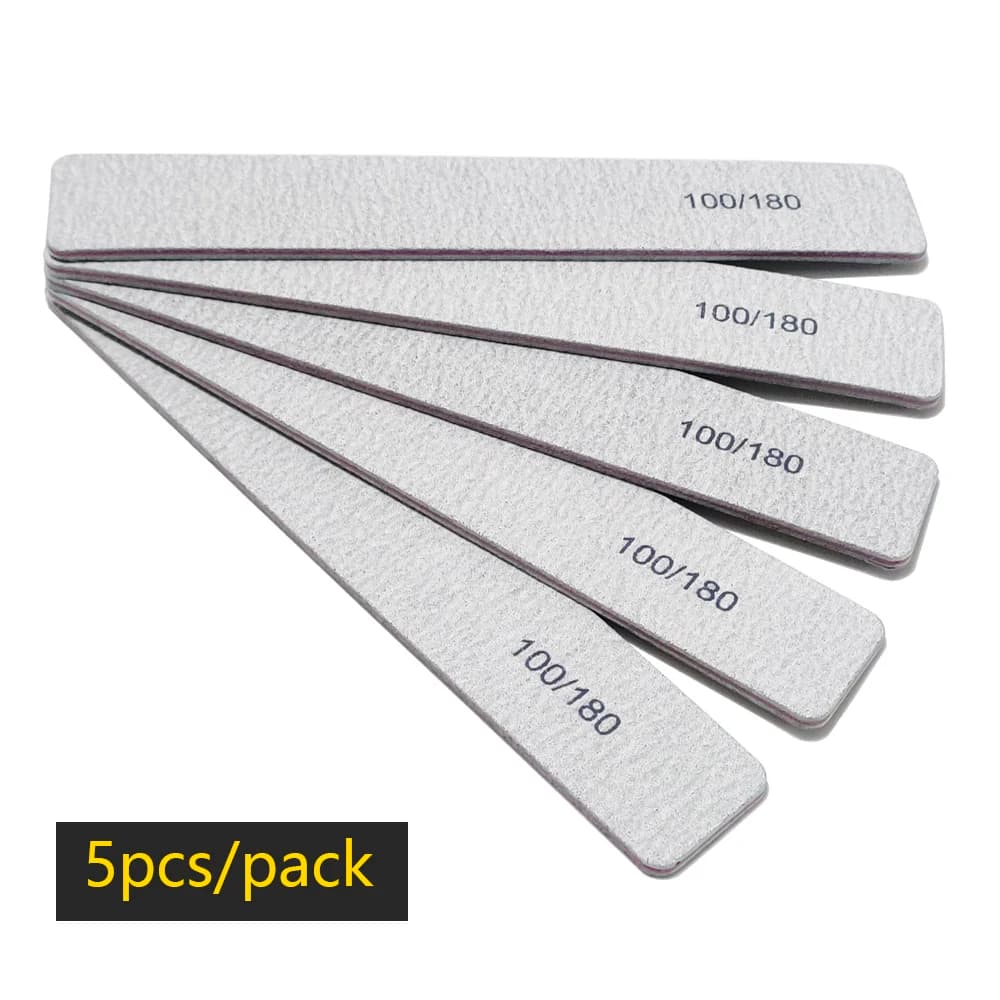 Half Moon Nail File Buffer 100/180 Grit