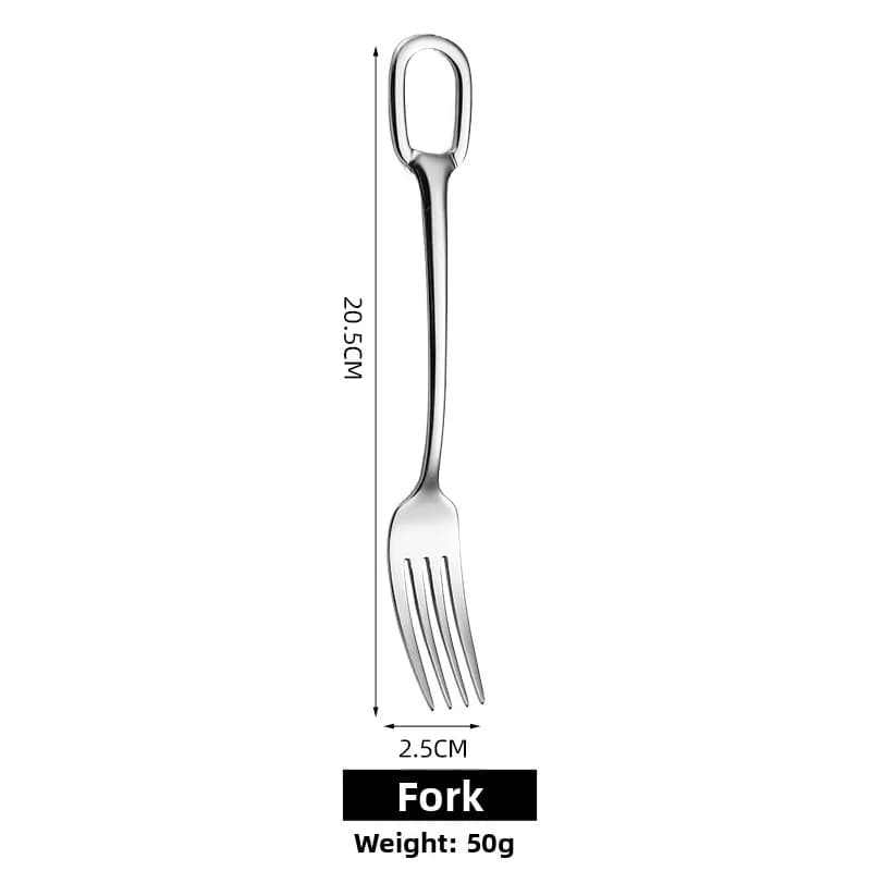 Western Dining Utensils Three-Piece Set