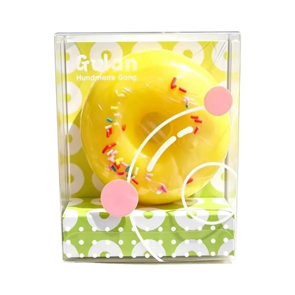 Donut Bath Bomb with Lemon Scent
