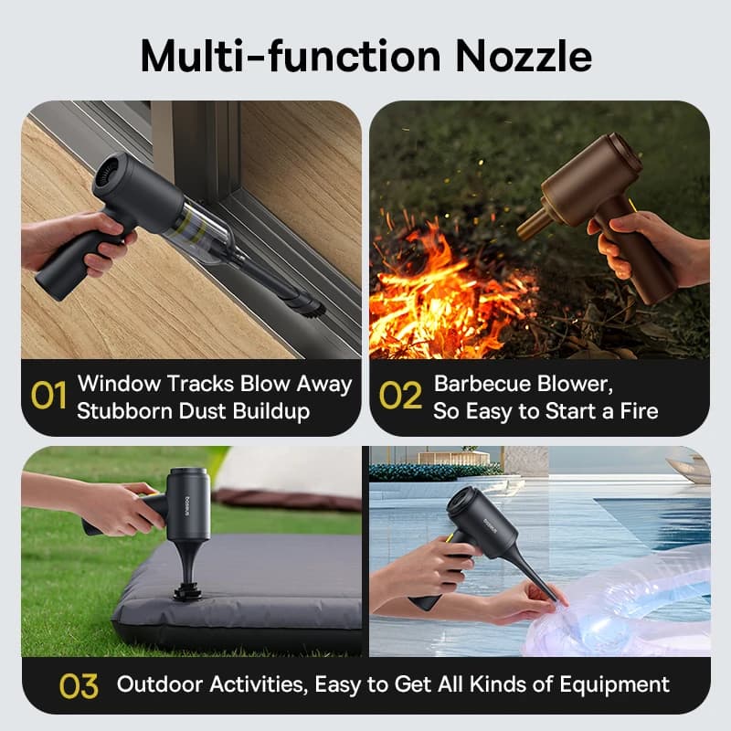 Cordless Car Vacuum and Air Blower