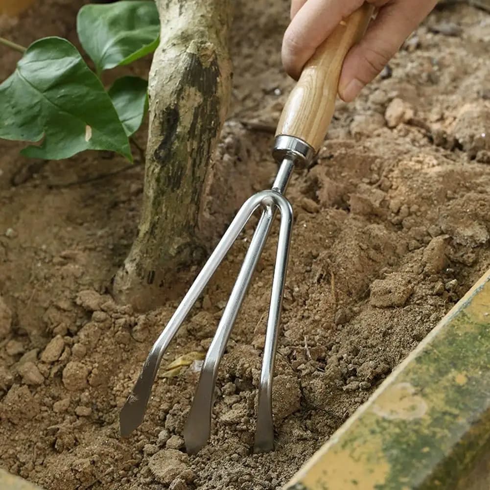 Garden Hand Tool Wide Shovel Hand Cultivator Rake Flowers Potted Household Plant Garden Tools for Digging Transplanting Weeding