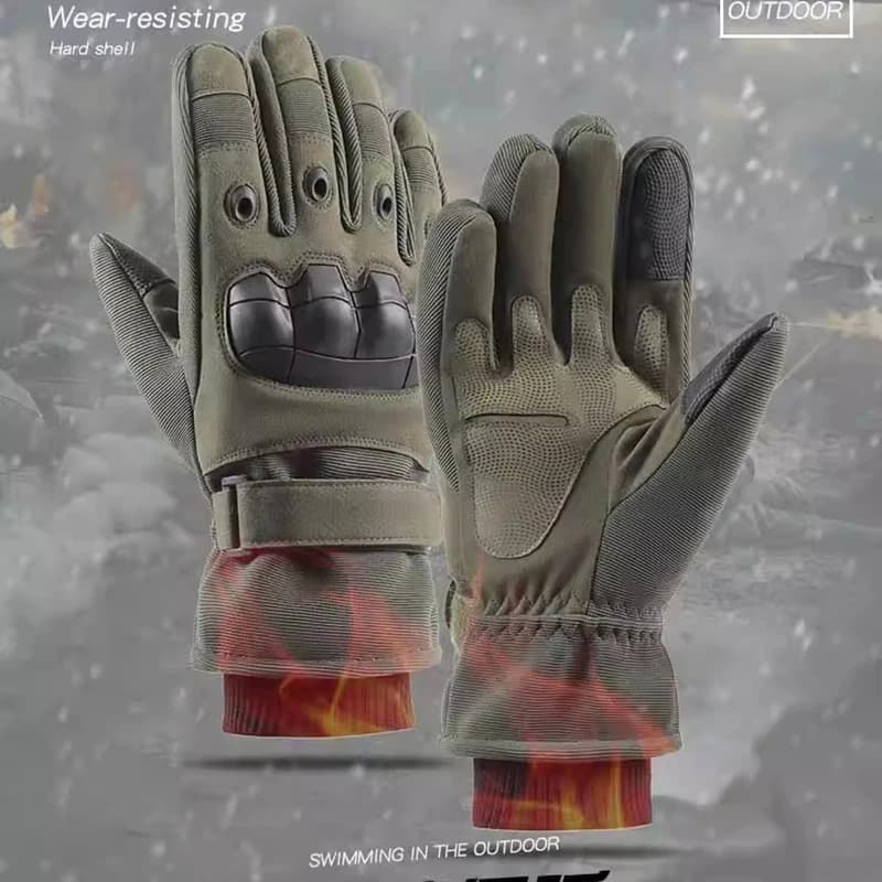 Winter Thermal Motorcycle Riding Gloves
