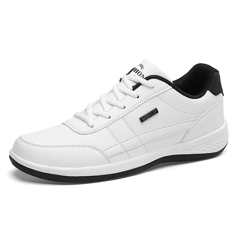 Men's Sneakers Sports Casual Shoes Leather Outdoor Men Walking Shoe Four Seasons Soft Bottom