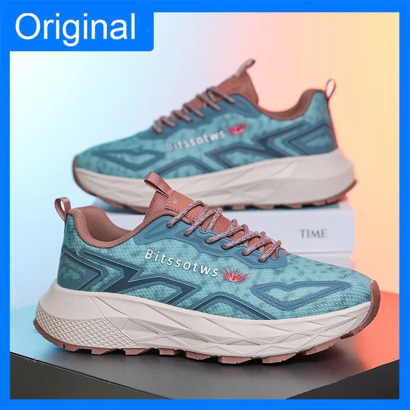 Men Sneakers High-quality New Teen Anti Slip Wear-resistant Soft Sole Trendy Mesh Breathe Comfort Outdoor Sports Running Shoes