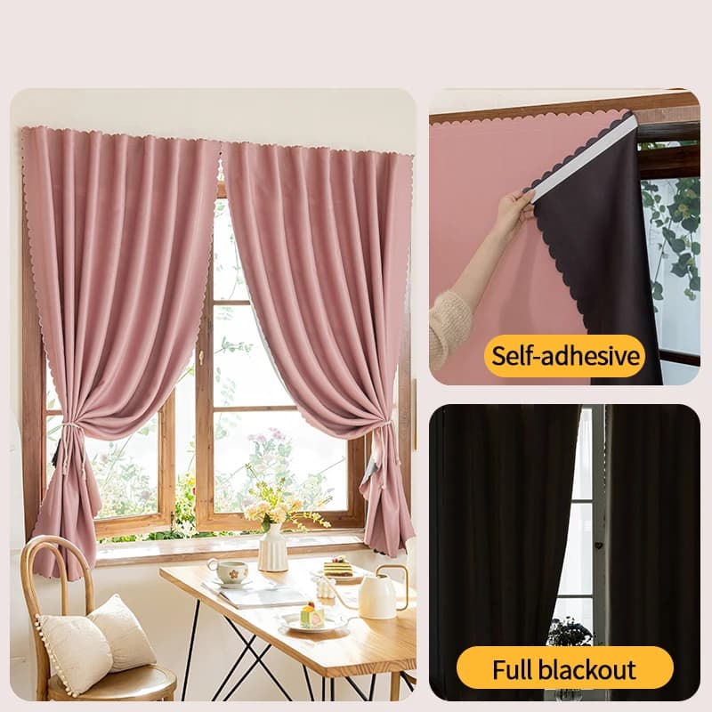 Self-Adhesive Blackout Curtain Panel