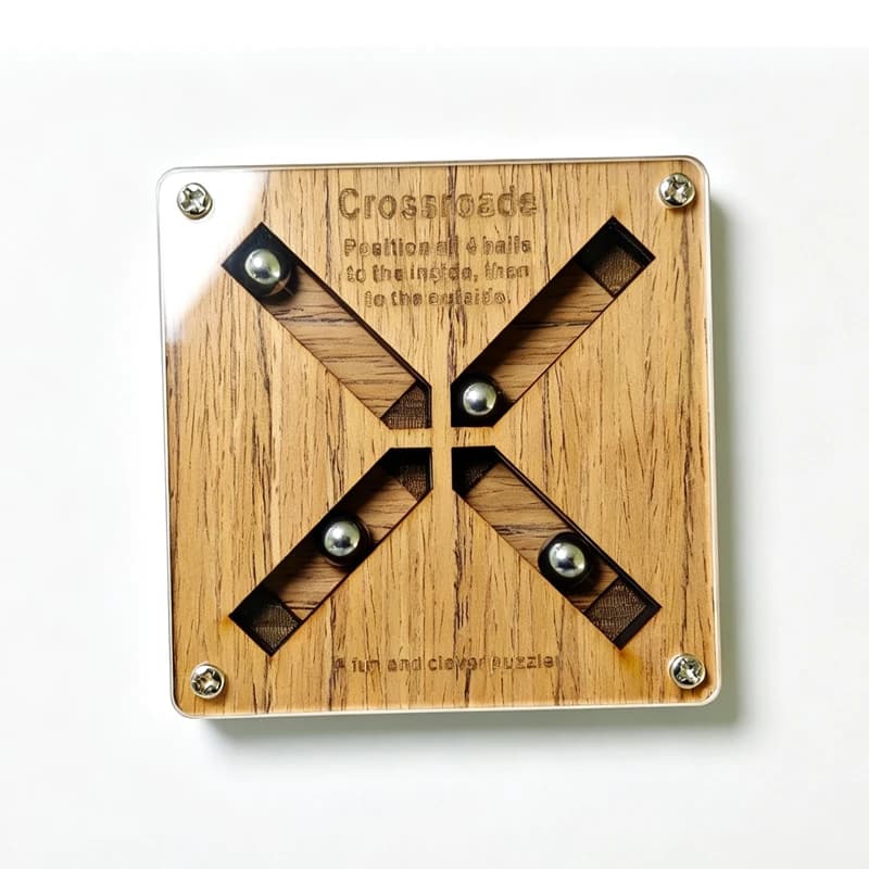 Crossroad Labyrinth Maze Puzzle for Adults & Kids