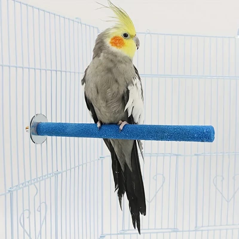 Bird Perch Grinding Stick Toy Stand