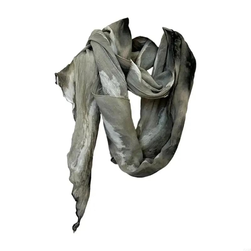 Lightweight Tie-Dye Neck Scarf Wrap
