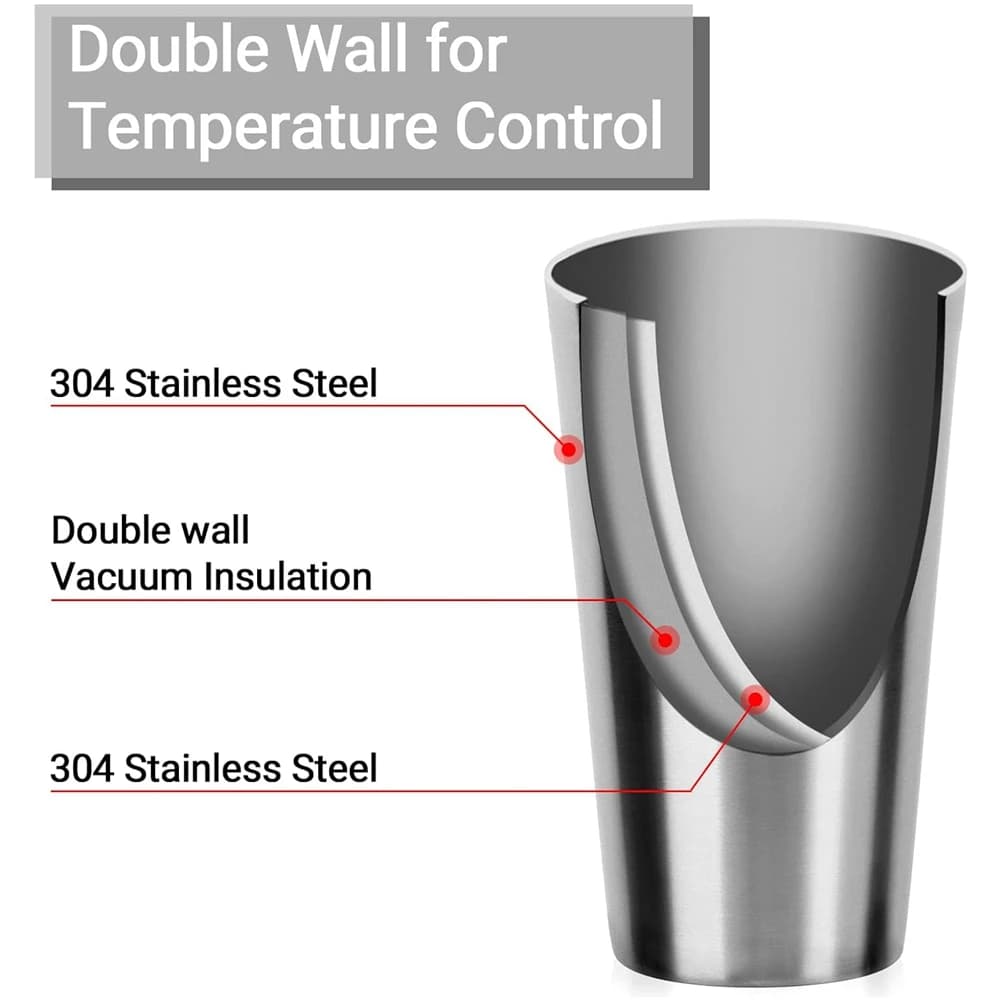 Double Wall Stainless Steel Insulated Cups 16oz
