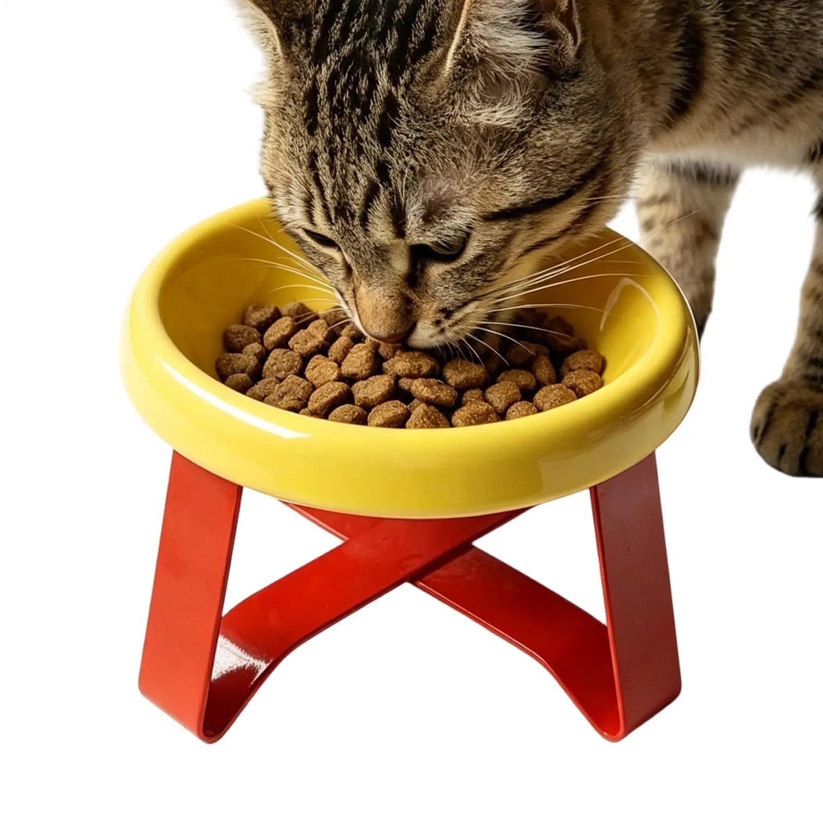 Elevated Pet Bowl with Neck Support