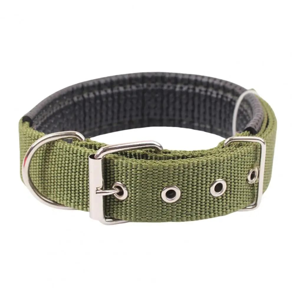 Dog Collars，Nylon，Adjustable Dog Neck Circle，Long-lasting Pet Neck Strap，with Traction Ring，Teddy Keji Pitbull，Pet Supplies