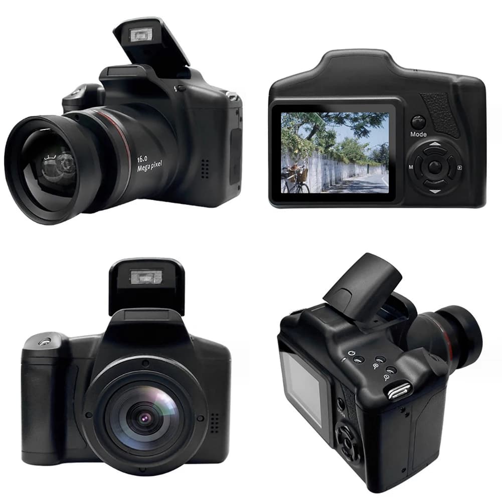 16MP Digital Camera with LCD Screen and 16X Zoom