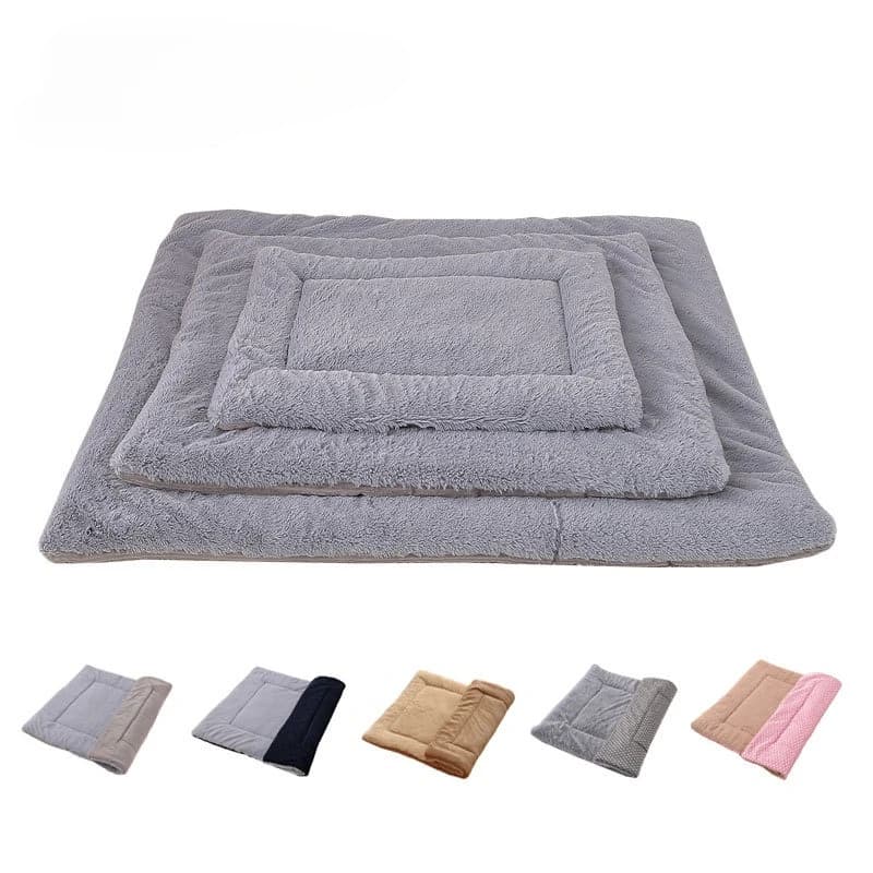 Washable Plush Pet Bed Mat