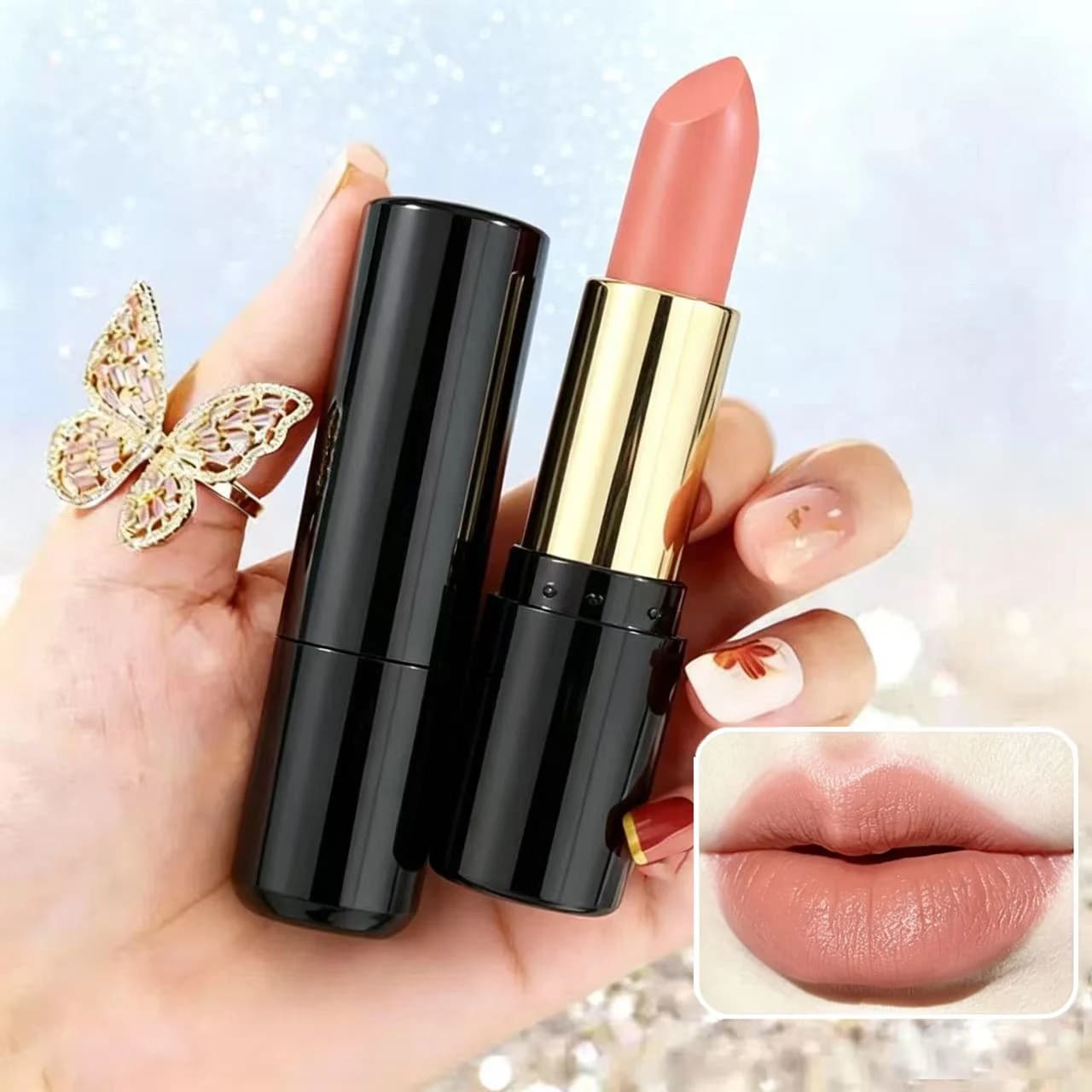 Cinnamon Nude Matte Lipstick