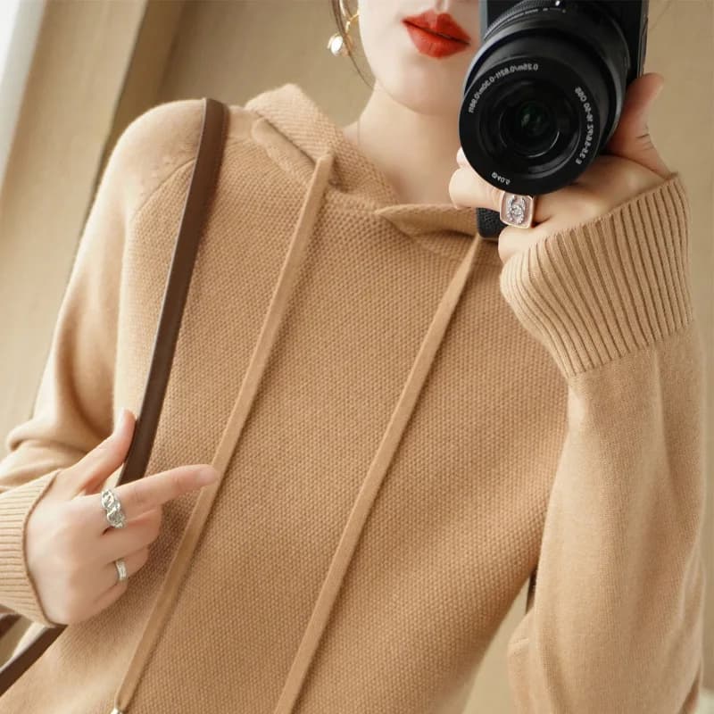 Women's Hooded Pullover Sweatshirt