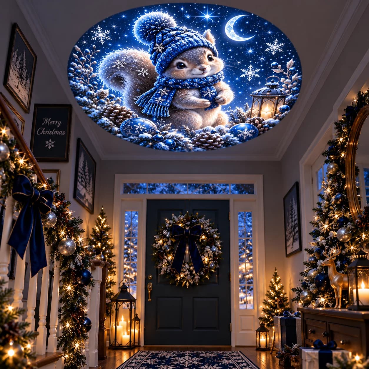 Christmas Projection Night Light