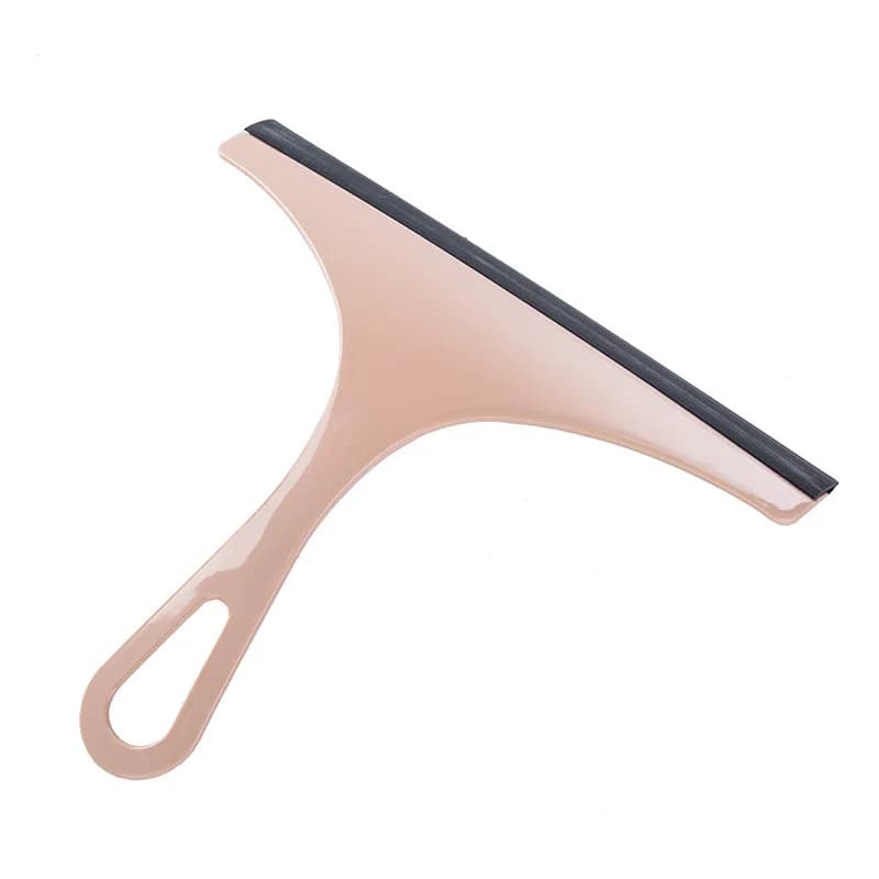 Glass Cleaning Squeegee with Silicone Wiper