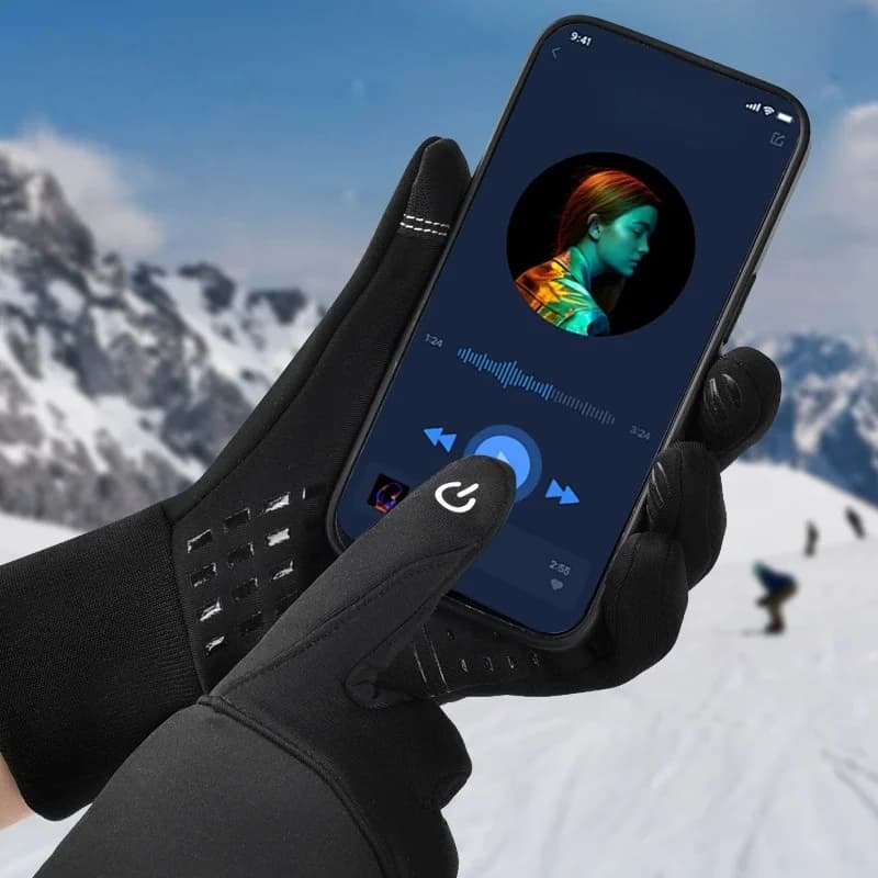 Winter Thermal Gloves with Anti-Slip Palm