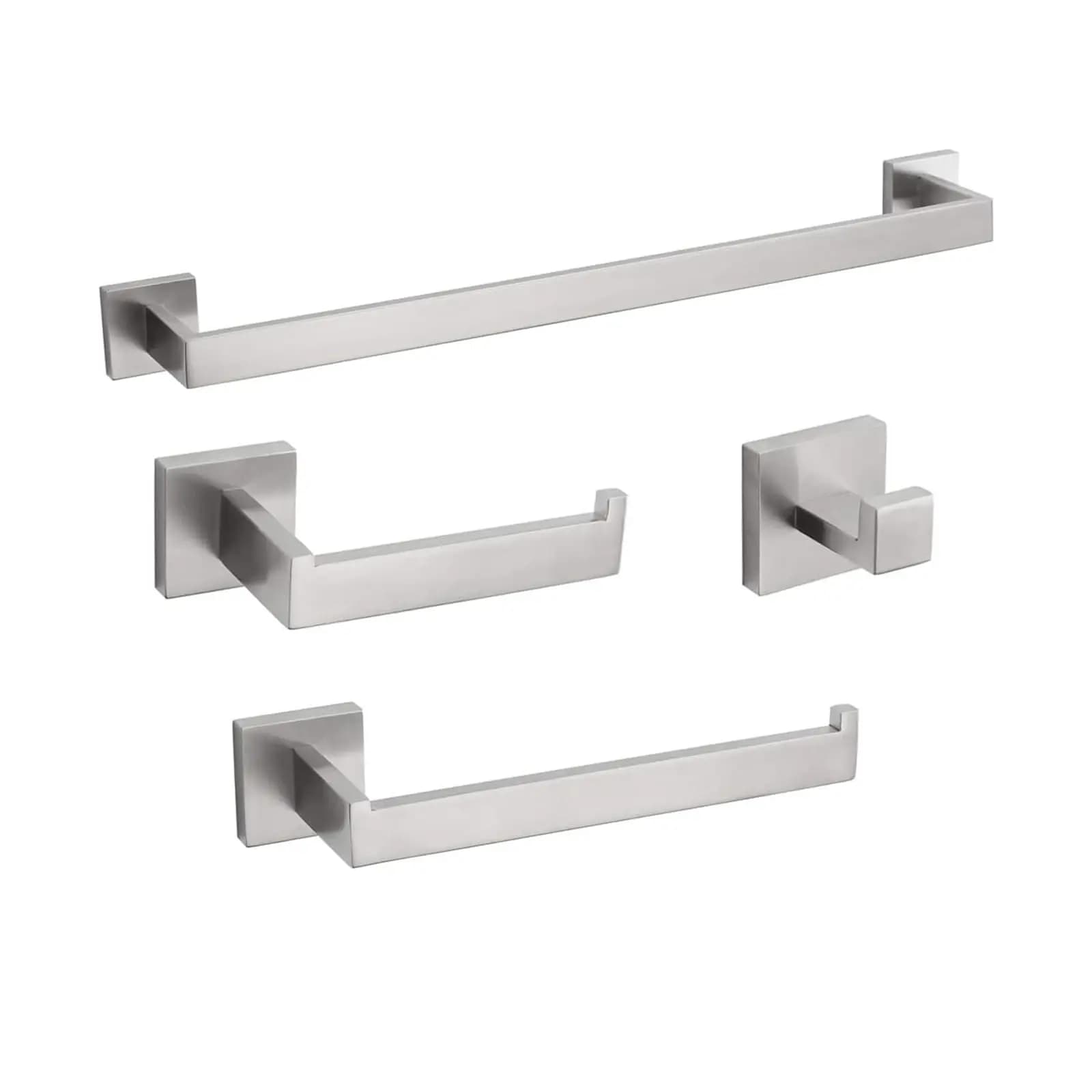 Bathroom Hardware Set Bathroom Accessories Black Robe Hook Towel Rail Bar Rack Bar Shelf Tissue Paper Holder Toothbrush Holder