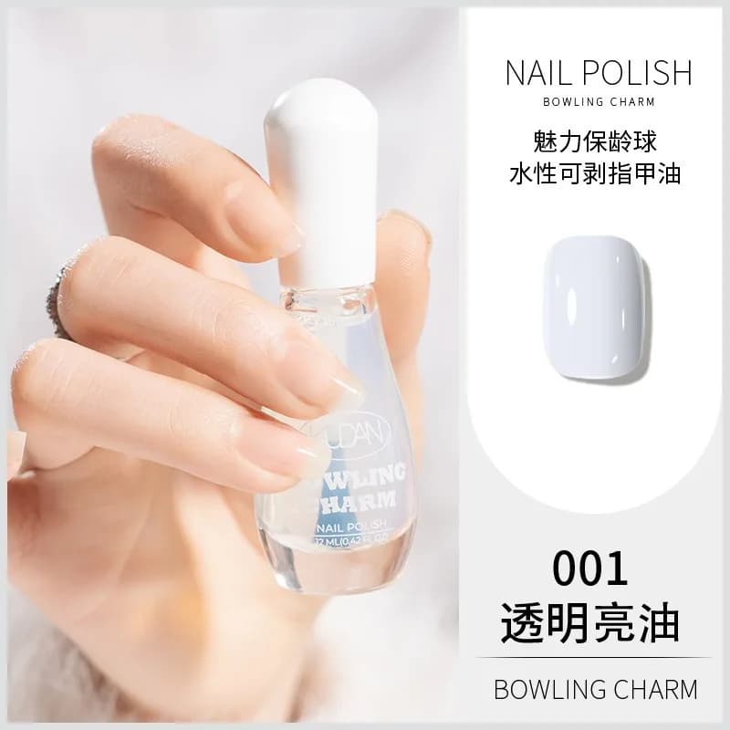 40-Color Water-Based Quick-Dry Nail Polish