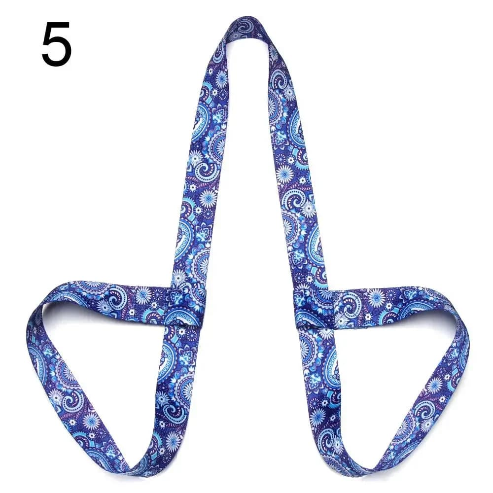 Fitness Adjustable Sports Accessories Yoga Belt Sport Sling Shoulder Yoga Mat Strap Belts Carry Straps